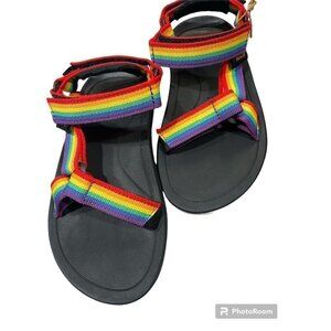 Teva Hurricane XLT2 child’s unisex Sandals Rainbow Child’s size 12